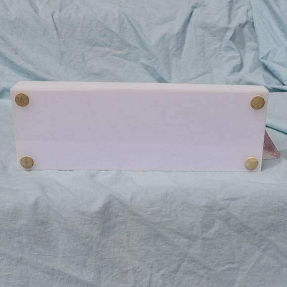 united airlines apollo services acrylic thingy desk art Advertising (532 - Picture 12 of 12